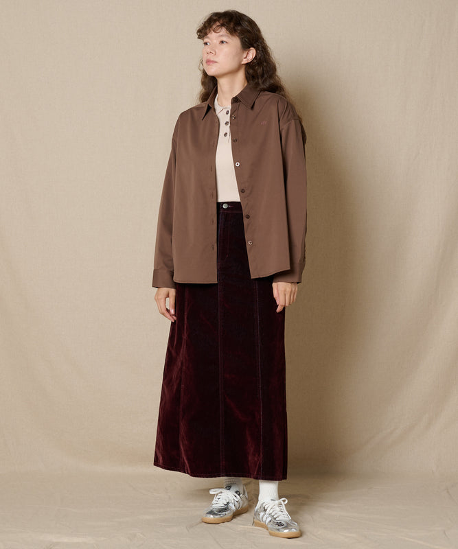 【通常配送】ソフトフェードポリエステル長袖シャツ/SOFT FADE POLY LS SHIRT