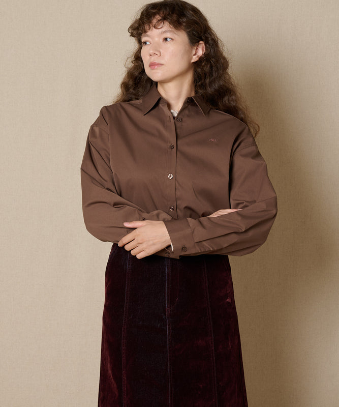 【通常配送】ソフトフェードポリエステル長袖シャツ/SOFT FADE POLY LS SHIRT