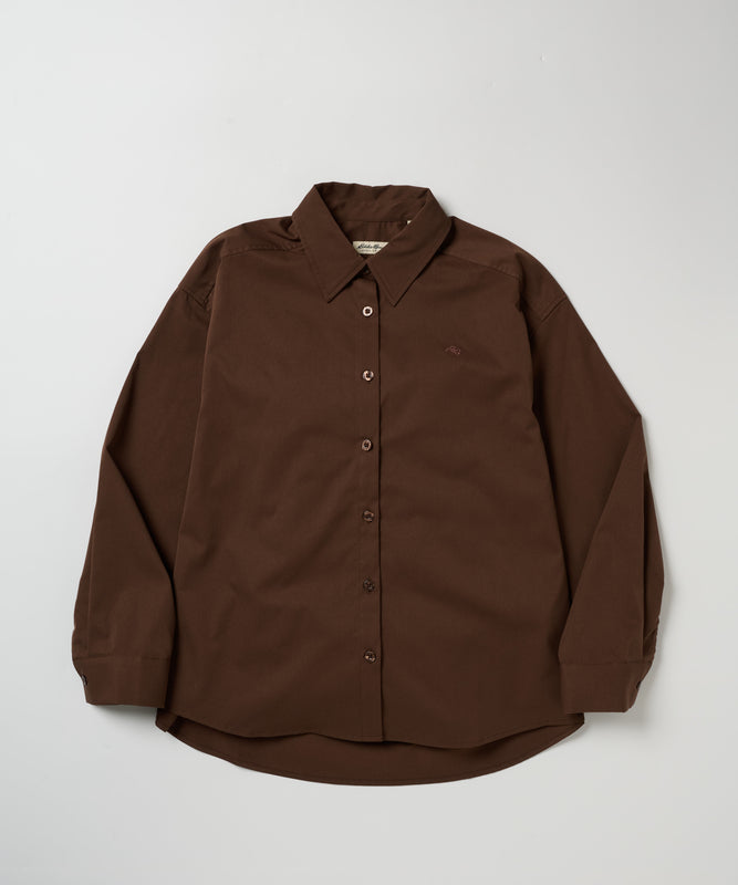 【通常配送】ソフトフェードポリエステル長袖シャツ/SOFT FADE POLY LS SHIRT