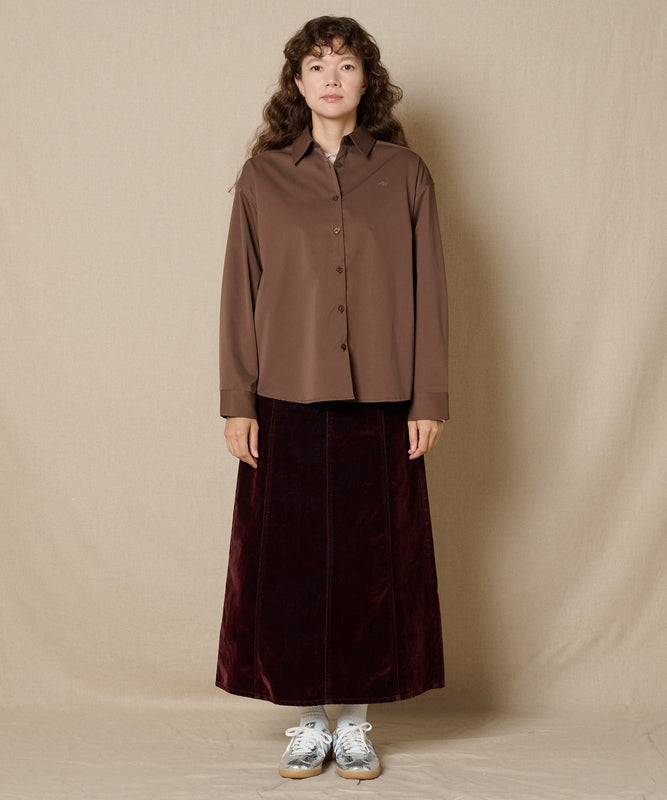 【通常配送】ソフトフェードポリエステル長袖シャツ/SOFT FADE POLY LS SHIRT