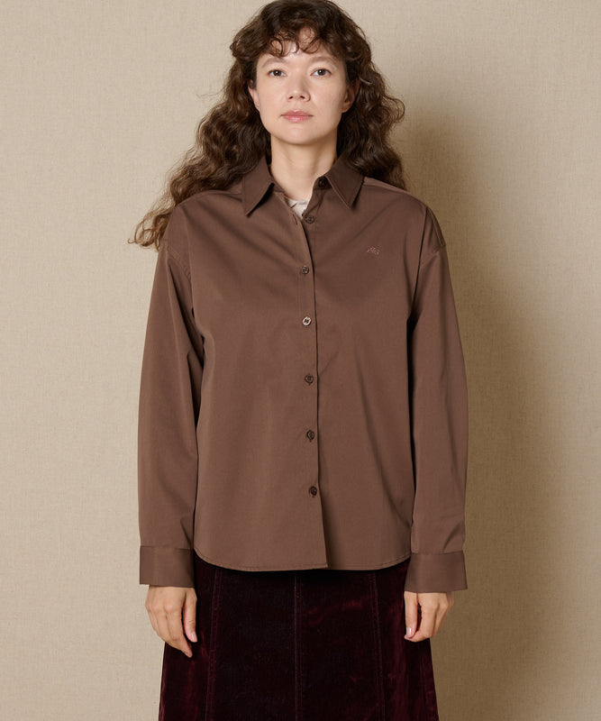 【通常配送】ソフトフェードポリエステル長袖シャツ/SOFT FADE POLY LS SHIRT
