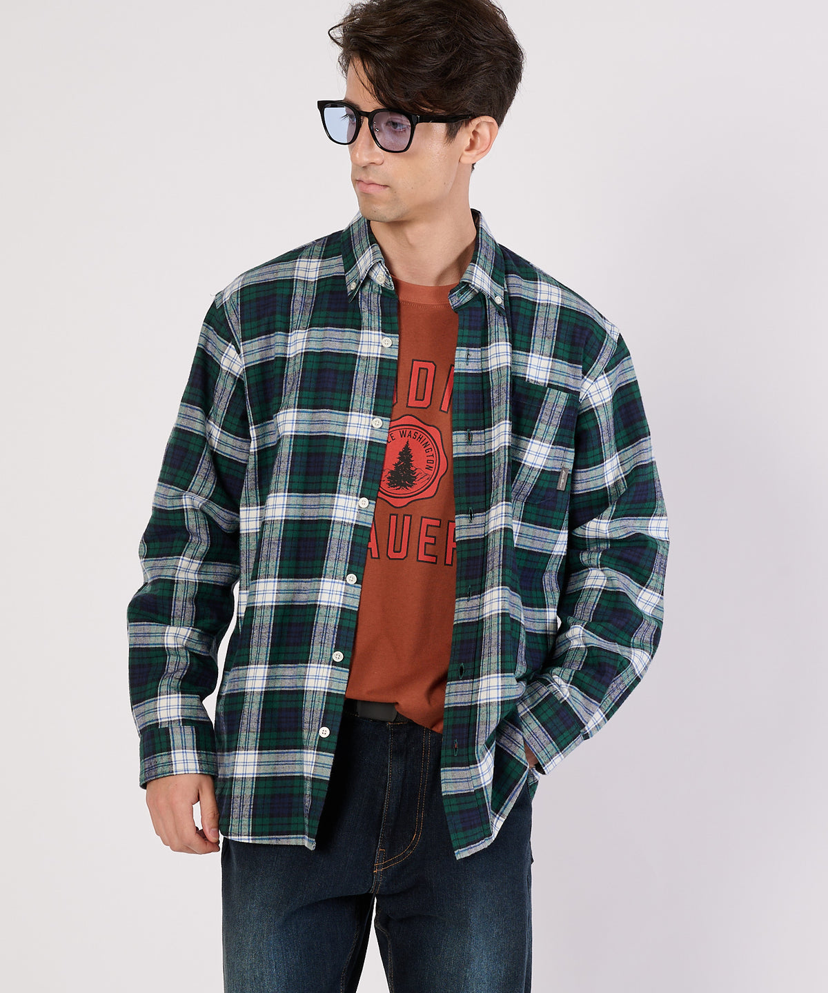 フェイバリットフランネルシャツ/FAVORITE FLANNEL SHIRT