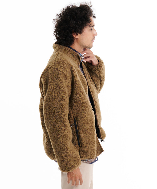 【TIME SALE】 CHILALI フリースフルジップモック/CHILALI FLEECE FZ MOCK