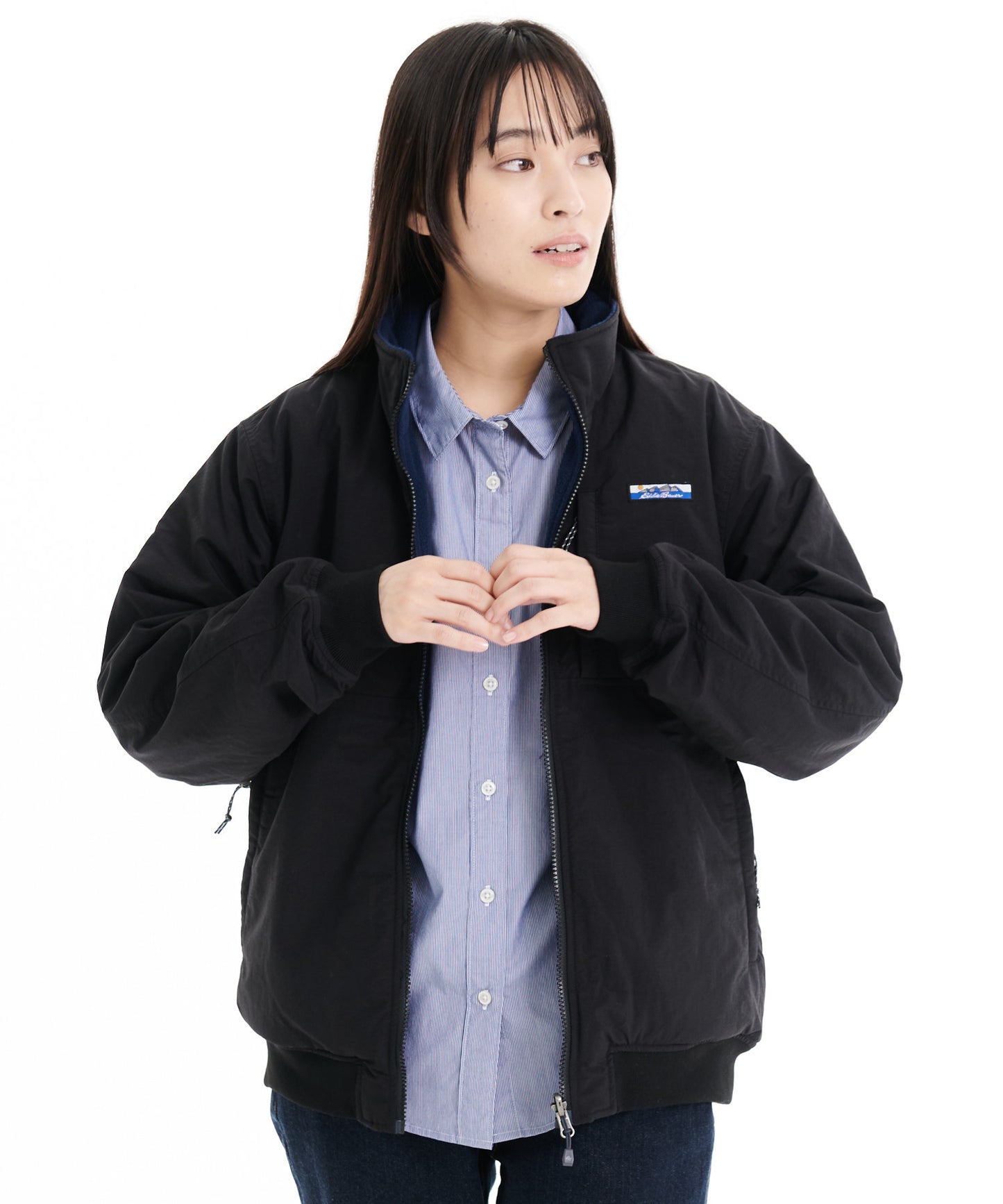 【TIME SALE】 リバーシブル フルジップジャケット/REVERSIBLE FZ JACKET