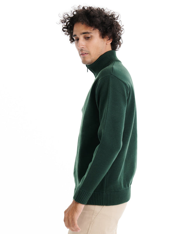 ハーフジップ セーター/HALF ZIP SWEATER