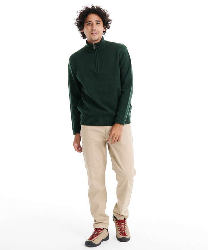 ハーフジップ セーター/HALF ZIP SWEATER