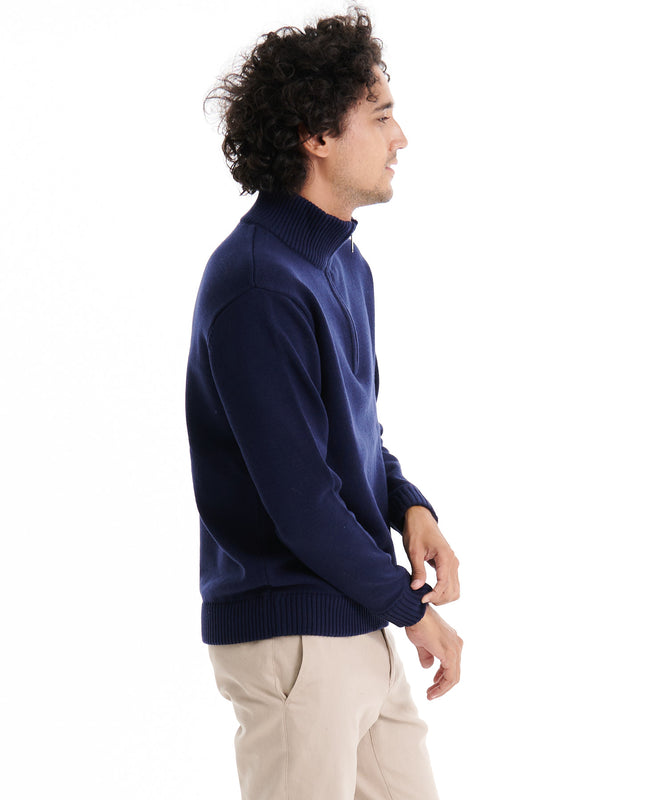 ハーフジップ セーター/HALF ZIP SWEATER