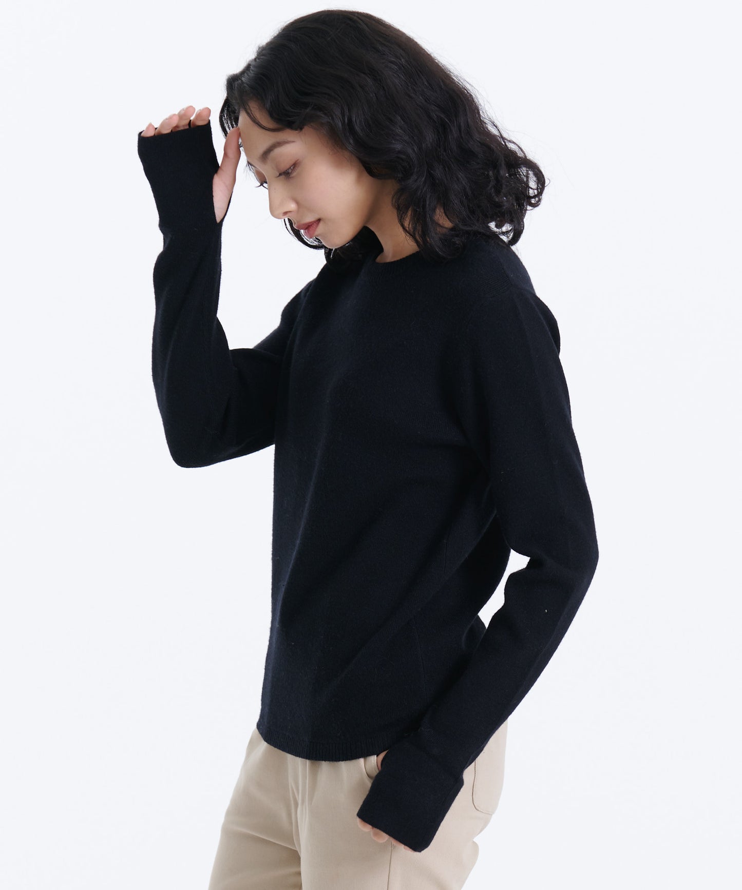 クルーネック セーター/CREW NECK SWEATER