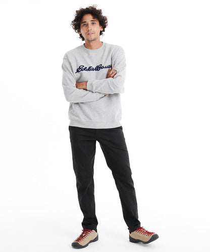 ロゴ ロングスリーブスウェット/SHENELL EB LOGO CREW SWEAT