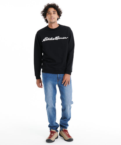ロゴ ロングスリーブスウェット/SHENELL EB LOGO CREW SWEAT
