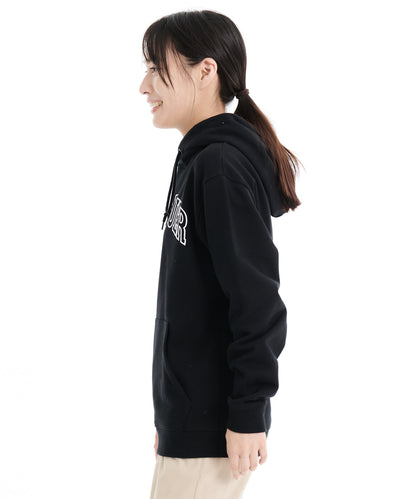 ロゴ ロングスリーブパーカー/EMBROIDARY EB LOGO CREW PARKA