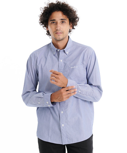 ブロード ストライプ シャツ/BROAD STRIPE BD LS SHIRT