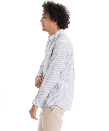 ブロード ストライプ シャツ/BROAD STRIPE BD LS SHIRT
