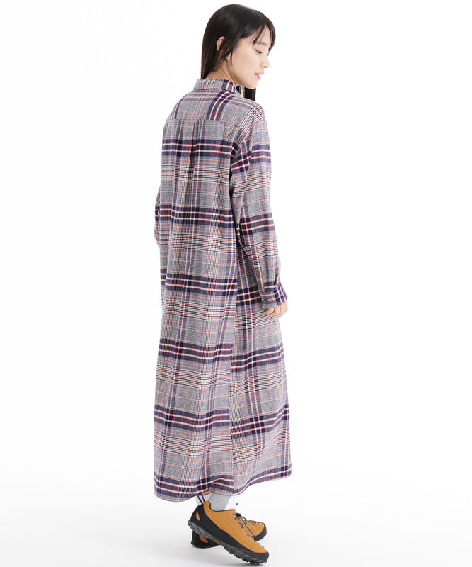 コットンフランネル ワンピース/COTTON FLANNEL DRESS