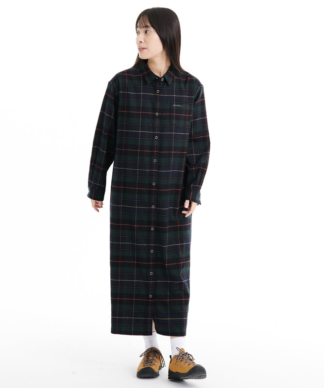 コットンフランネル ワンピース/COTTON FLANNEL DRESS