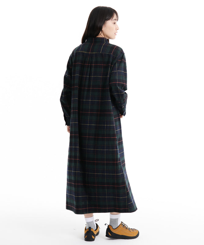 コットンフランネル ワンピース/COTTON FLANNEL DRESS