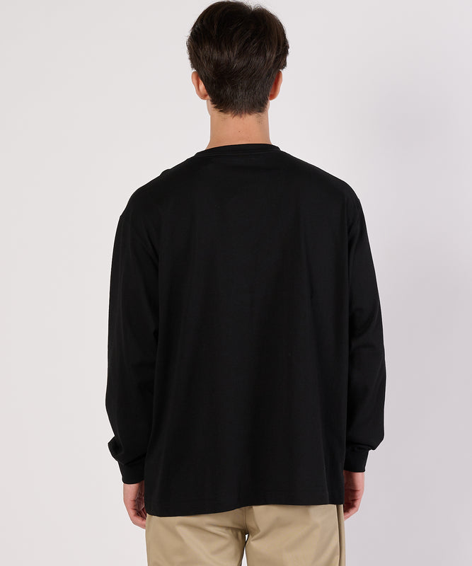 ワンポイントポケット長袖Tシャツ/ONE POINT PKT LS TEE
