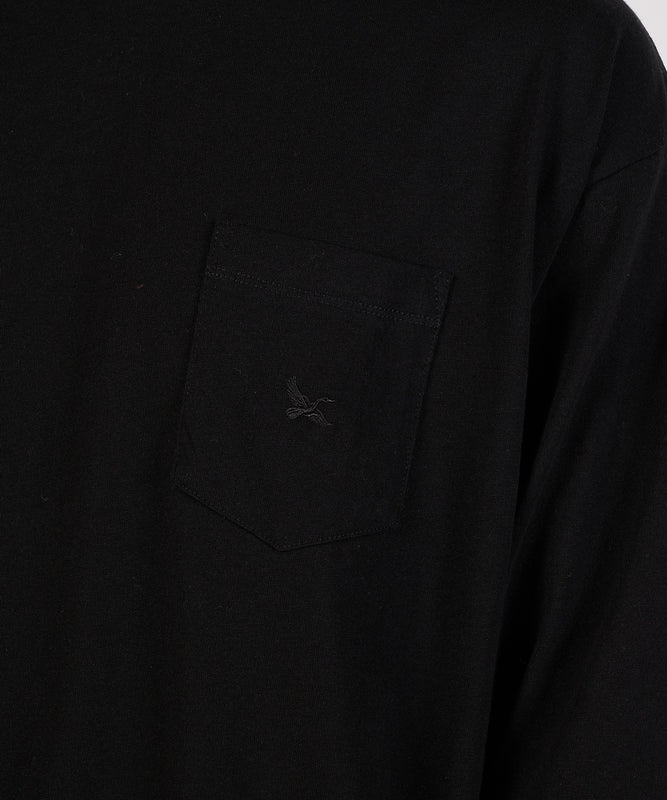 ワンポイントポケット長袖Tシャツ/ONE POINT PKT LS TEE