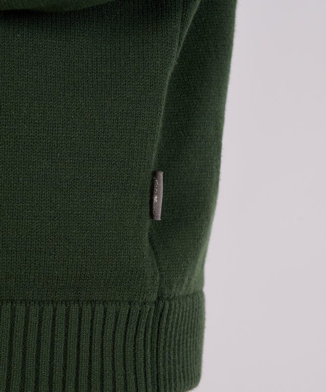 クォータージップ モックセーター/QUARTER ZIP MOCK SWEATER