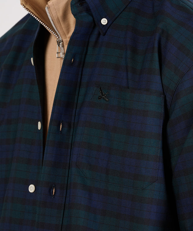 【通常配送】オックス ストライプ/チェック ボタンダウンシャツ/OX STRIPE/CHK BD SHIRT