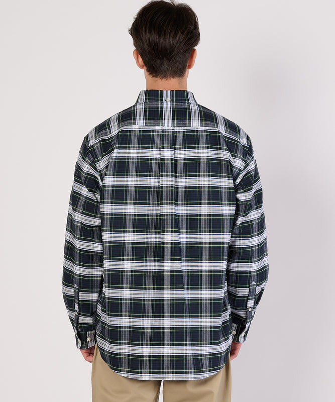 【通常配送】オックス ストライプ/チェック ボタンダウンシャツ/OX STRIPE/CHK BD SHIRT