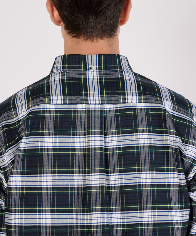【通常配送】オックス ストライプ/チェック ボタンダウンシャツ/OX STRIPE/CHK BD SHIRT