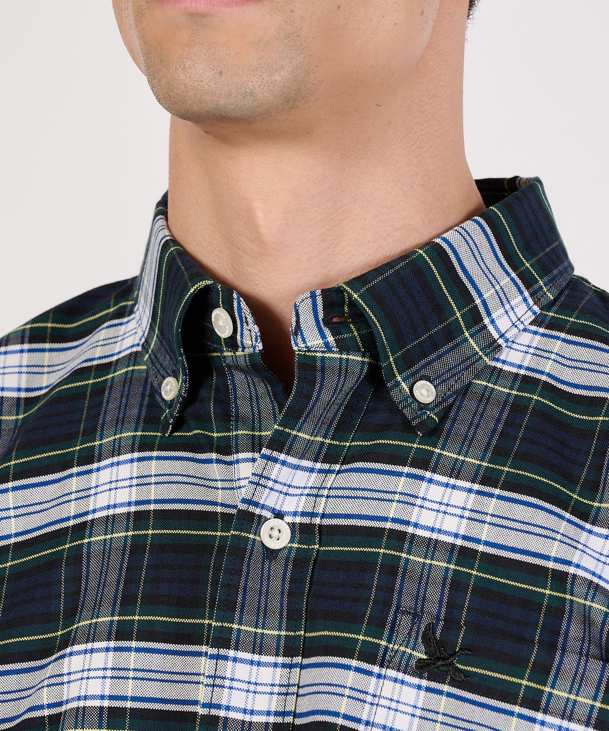 【通常配送】オックス ストライプ/チェック ボタンダウンシャツ/OX STRIPE/CHK BD SHIRT
