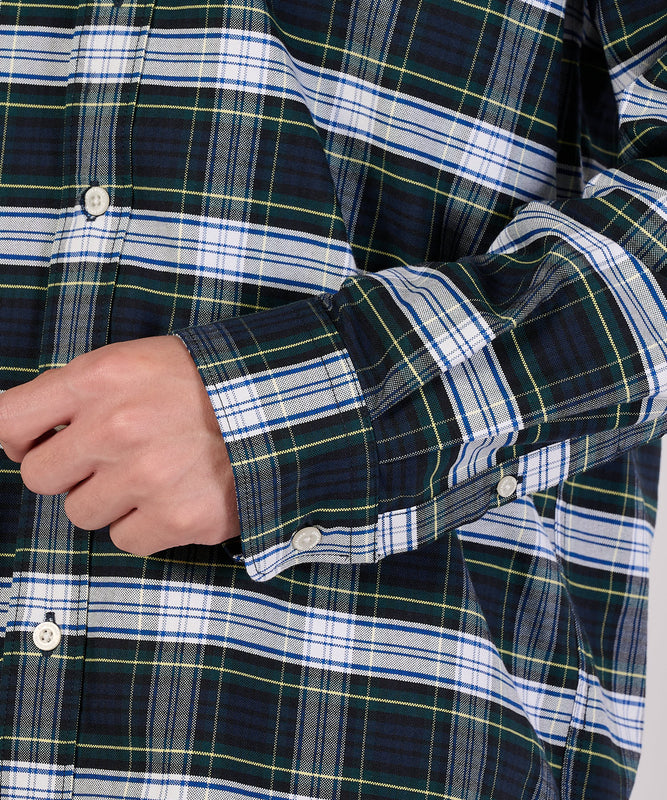 【通常配送】オックス ストライプ/チェック ボタンダウンシャツ/OX STRIPE/CHK BD SHIRT