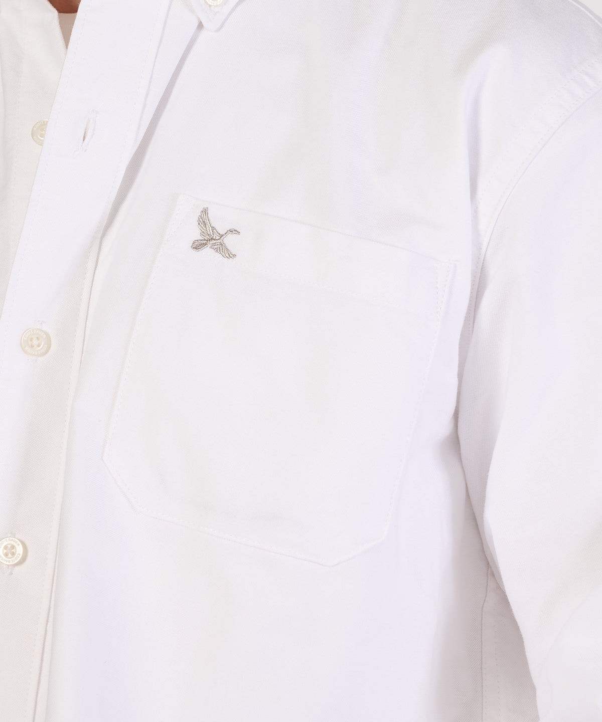 オックスフォード 刺繡 ボタンダウンシャツ/OXFORD EMB BD SHIRTS