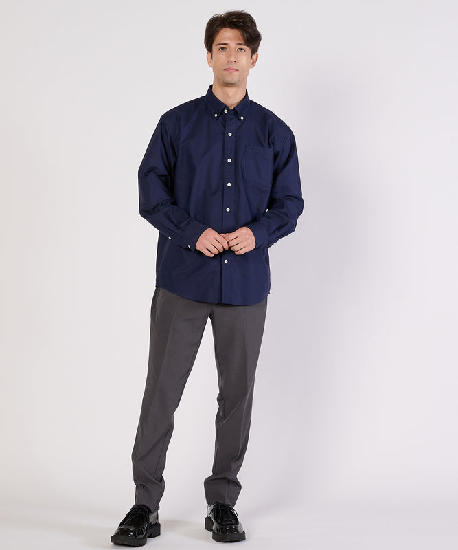オックスフォード 刺繡 ボタンダウンシャツ/OXFORD EMB BD SHIRTS