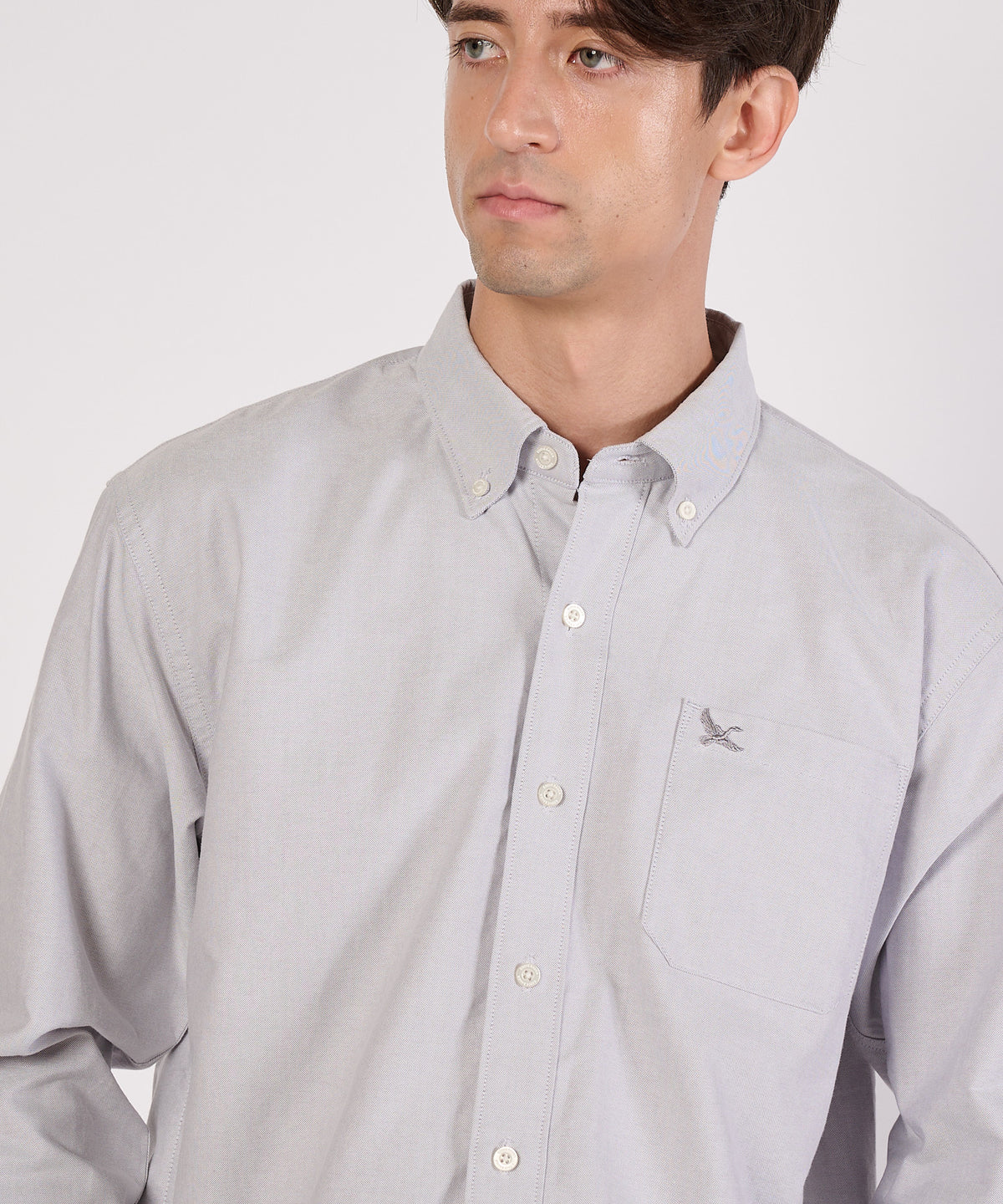 オックスフォード 刺繡 ボタンダウンシャツ/OXFORD EMB BD SHIRTS