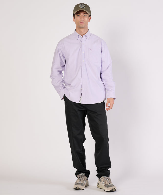 オックスフォード 刺繡 ボタンダウンシャツ/OXFORD EMB BD SHIRTS