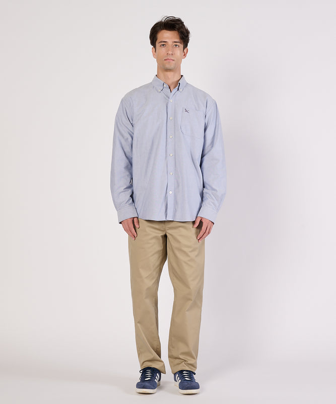 オックスフォード 刺繡 ボタンダウンシャツ/OXFORD EMB BD SHIRTS