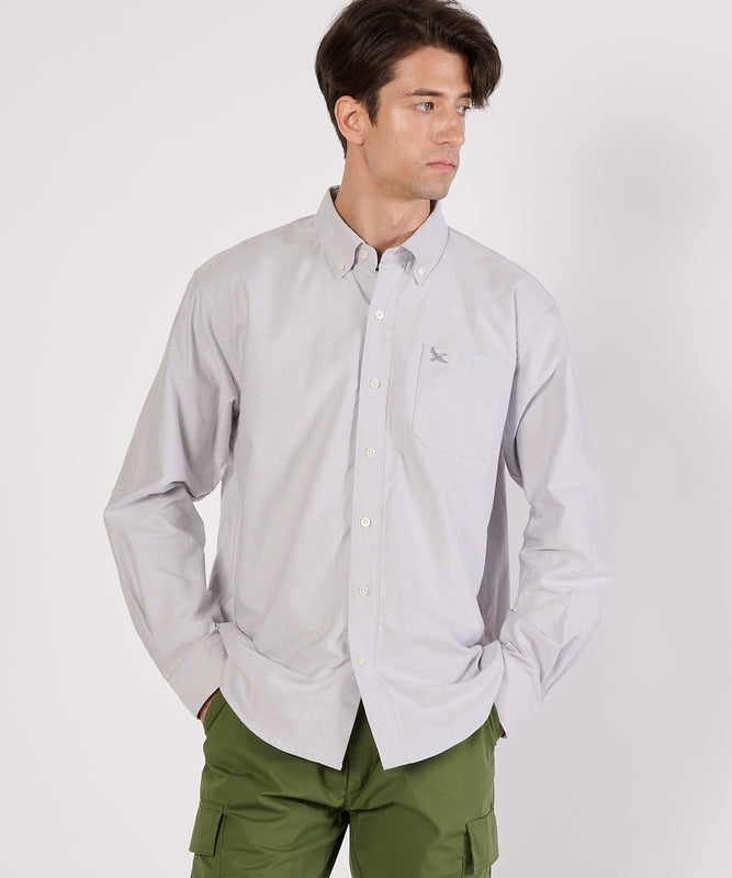 オックスフォード 刺繡 ボタンダウンシャツ/OXFORD EMB BD SHIRTS