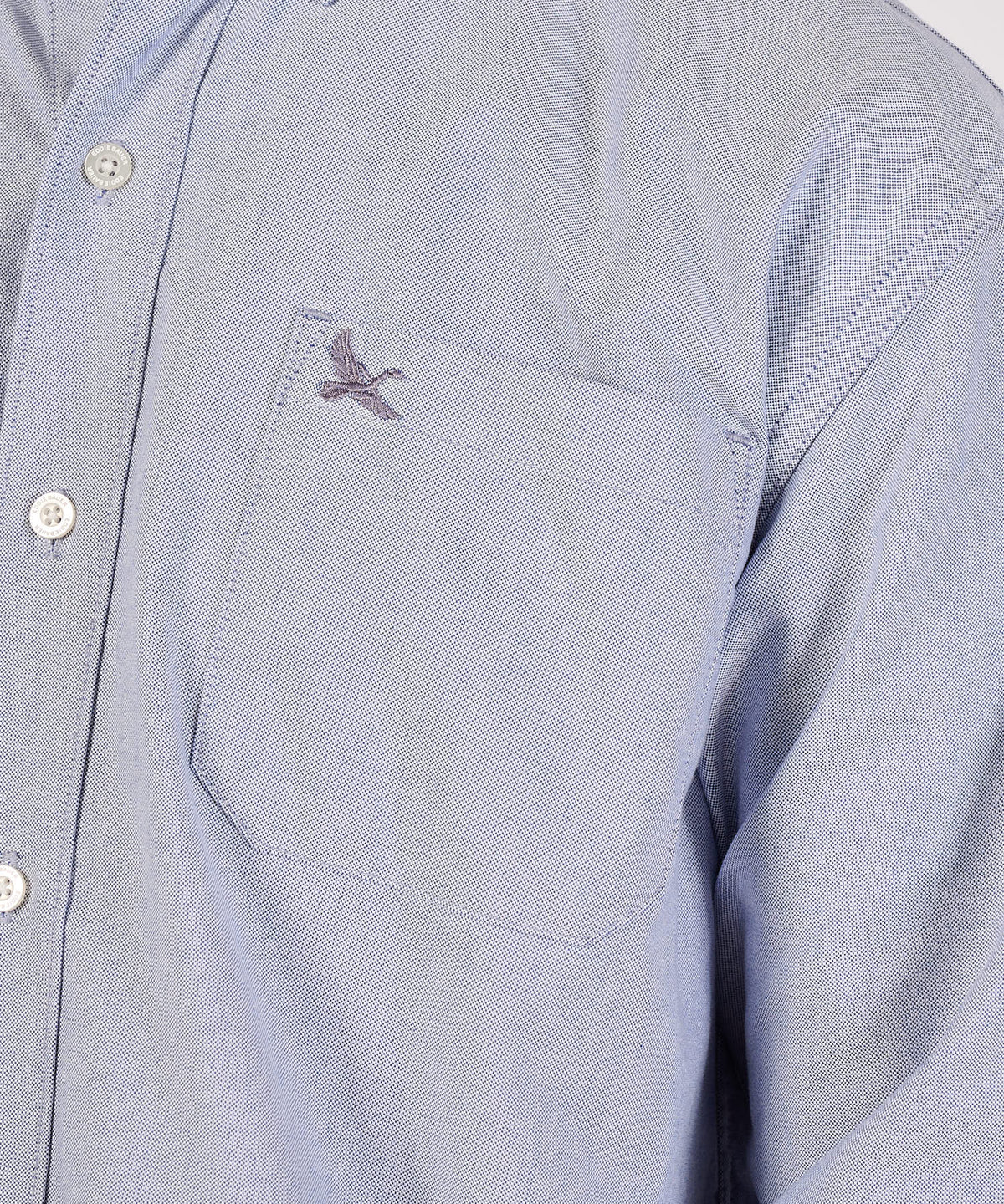 オックスフォード 刺繡 ボタンダウンシャツ/OXFORD EMB BD SHIRTS