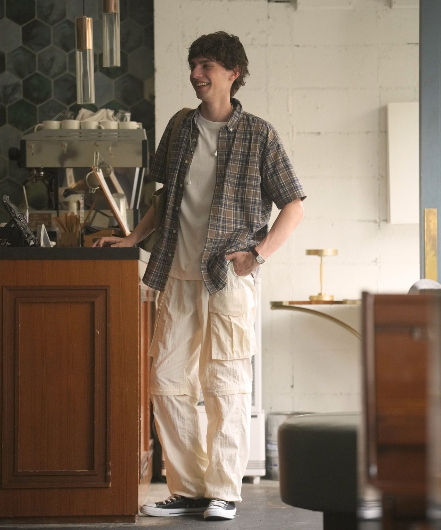 【予約】men's FUDGE×Eddie Bauer ジップオフパンツ/ZIP-OFF PANTS