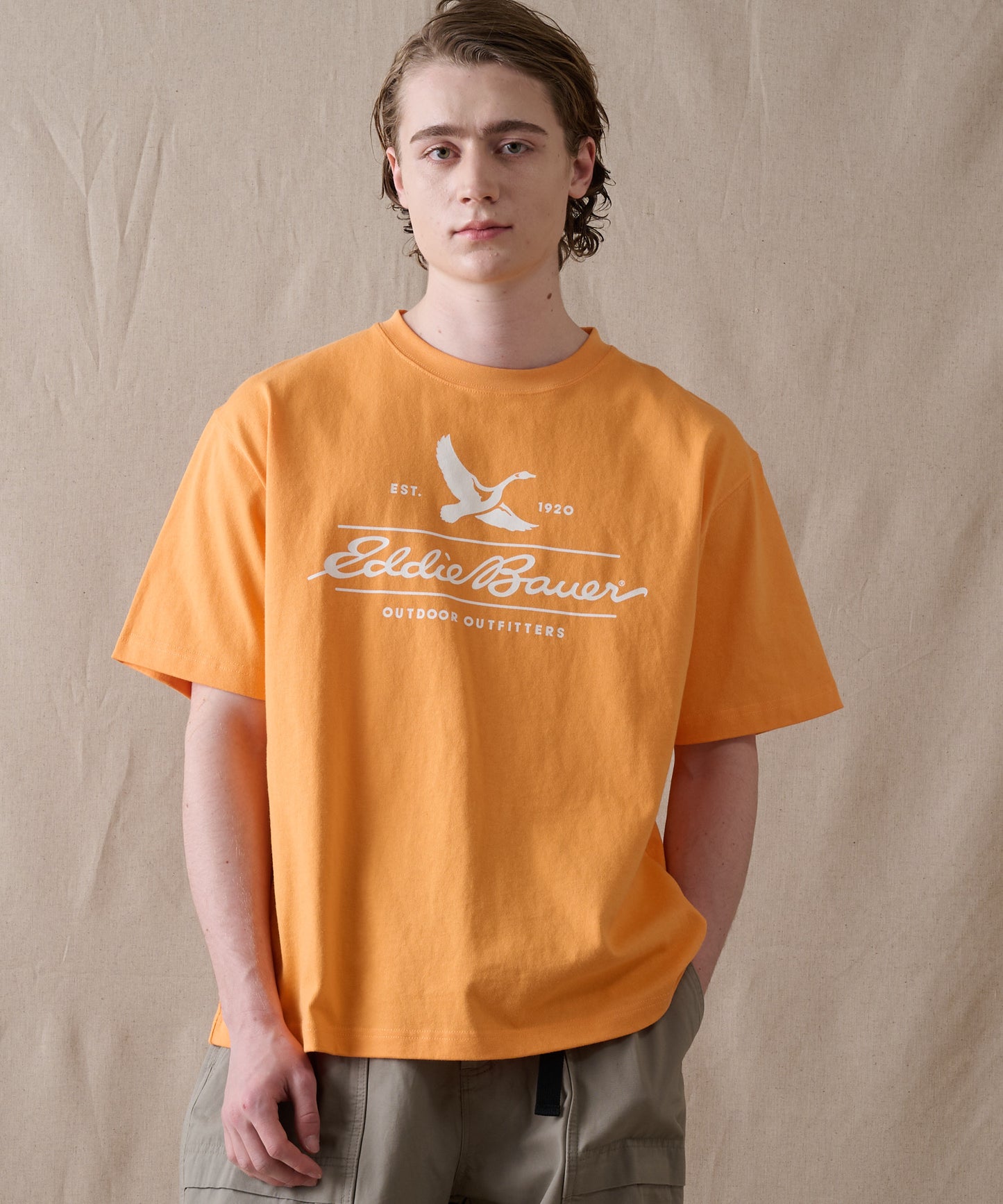 【ポイントUP対象】クラシック ロゴプリント 半袖Tシャツ/CLASSIC LOGO PRINT SS TEE