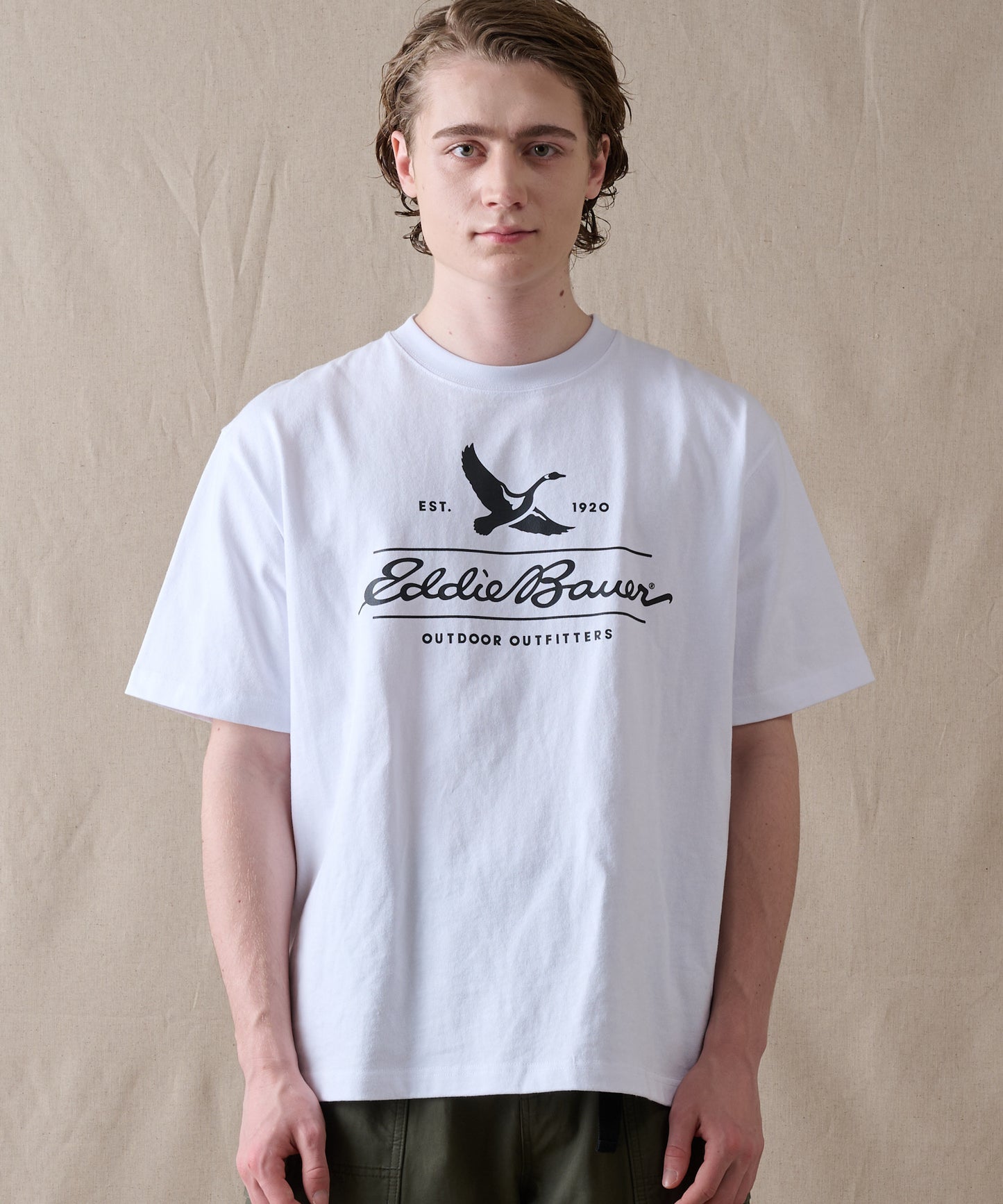 【ポイントUP対象】クラシック ロゴプリント 半袖Tシャツ/CLASSIC LOGO PRINT SS TEE