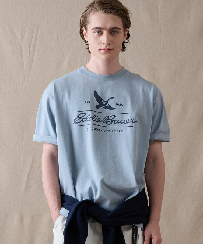 【ポイントUP対象】クラシック ロゴプリント 半袖Tシャツ/CLASSIC LOGO PRINT SS TEE