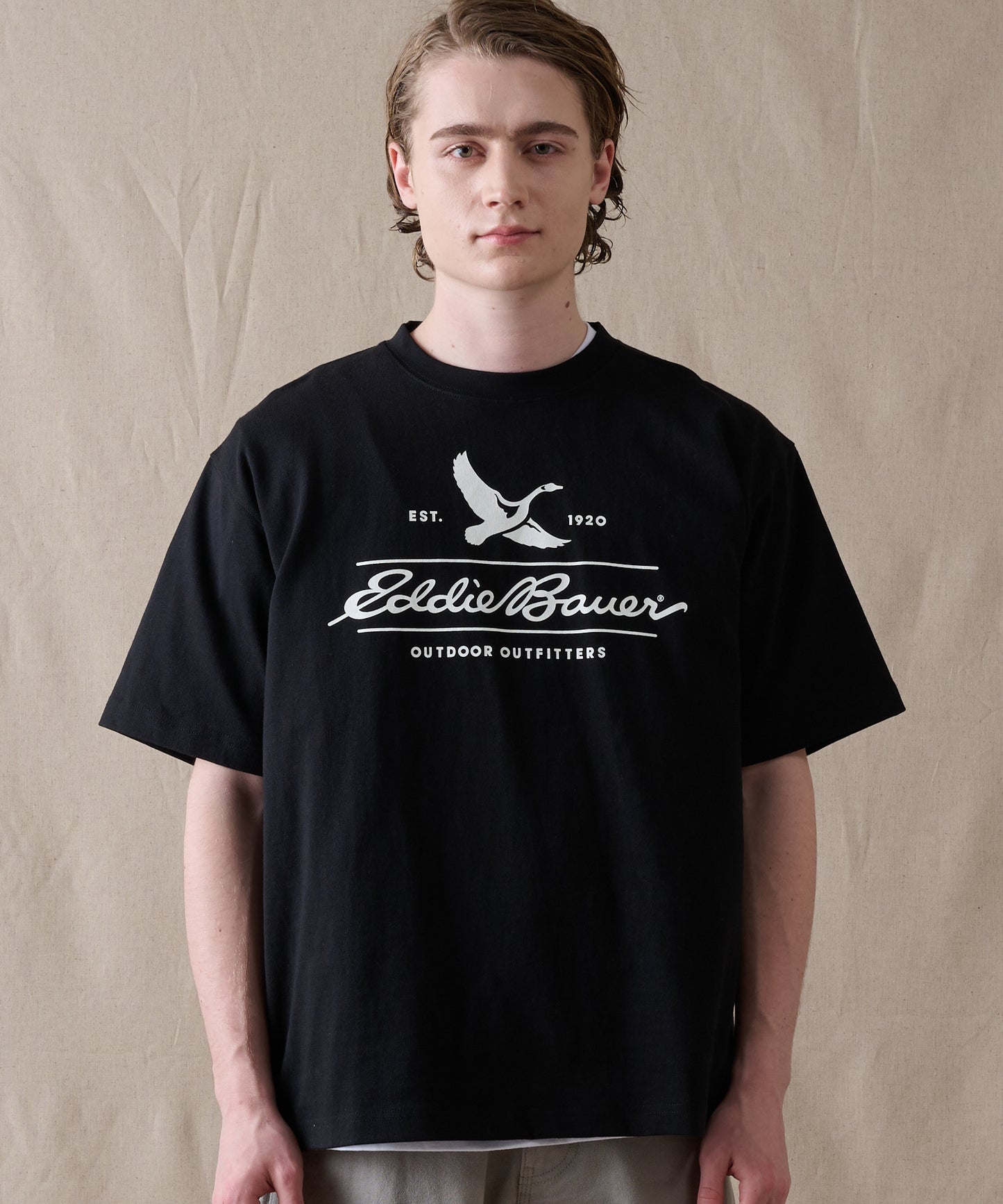 【ポイントUP対象】クラシック ロゴプリント 半袖Tシャツ/CLASSIC LOGO PRINT SS TEE