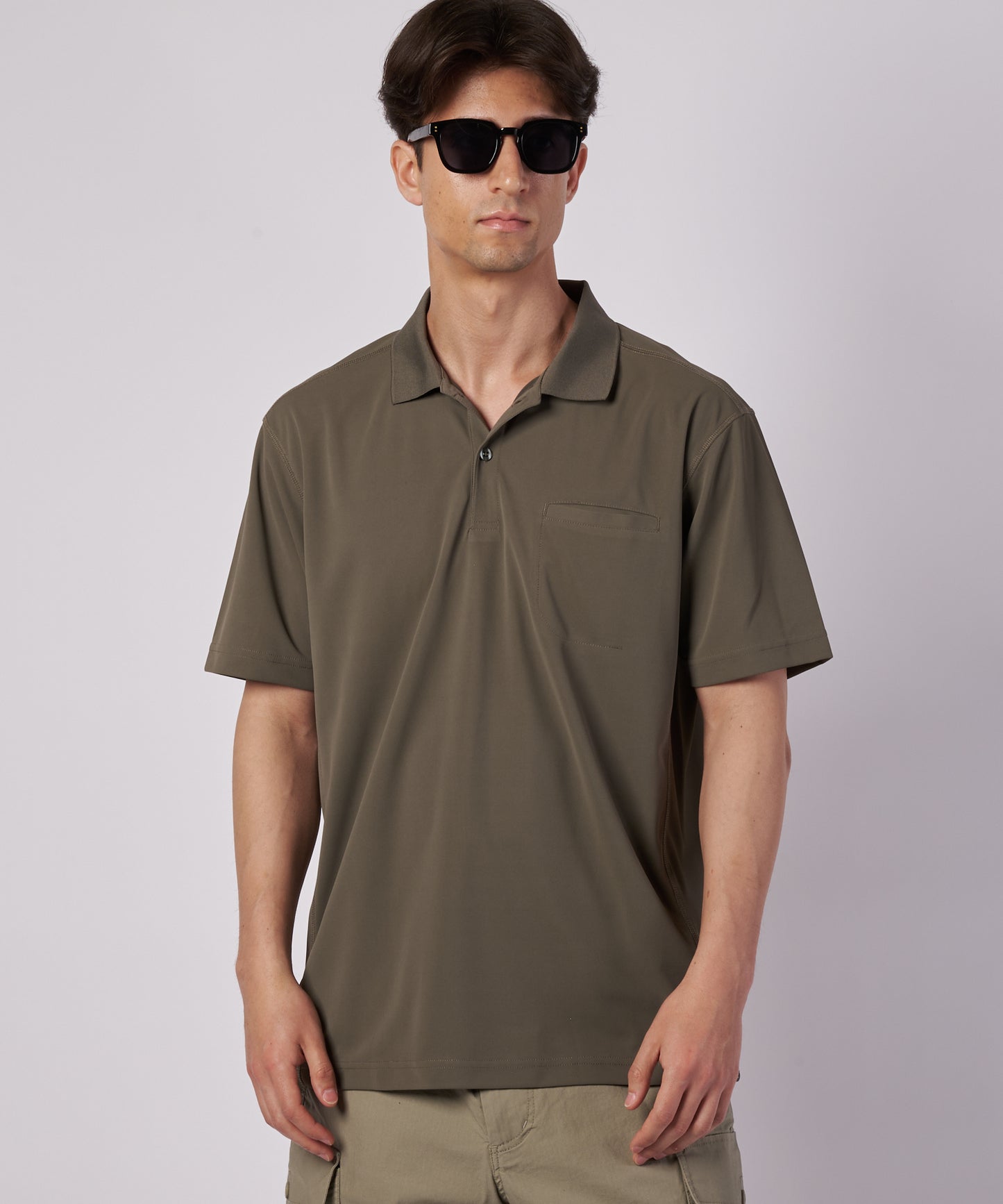 【予約】ポリエステルカノコ 半袖ポロシャツ/POLY PIQUE SS POLO