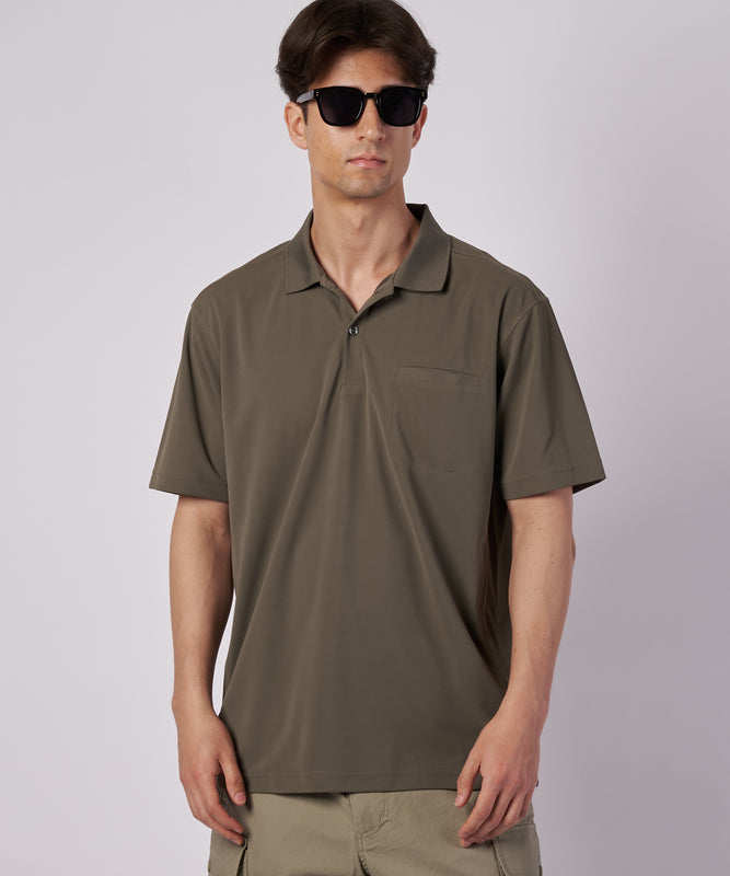 【予約】ポリエステルカノコ 半袖ポロシャツ/POLY PIQUE SS POLO