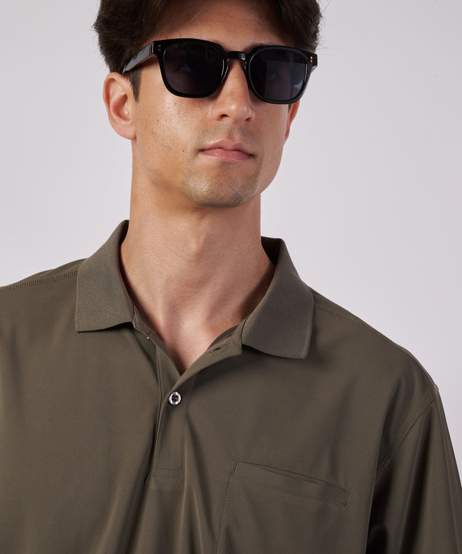 【予約】ポリエステルカノコ 半袖ポロシャツ/POLY PIQUE SS POLO