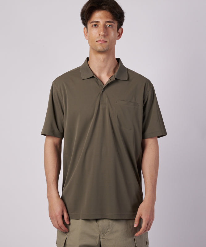 【予約】ポリエステルカノコ 半袖ポロシャツ/POLY PIQUE SS POLO