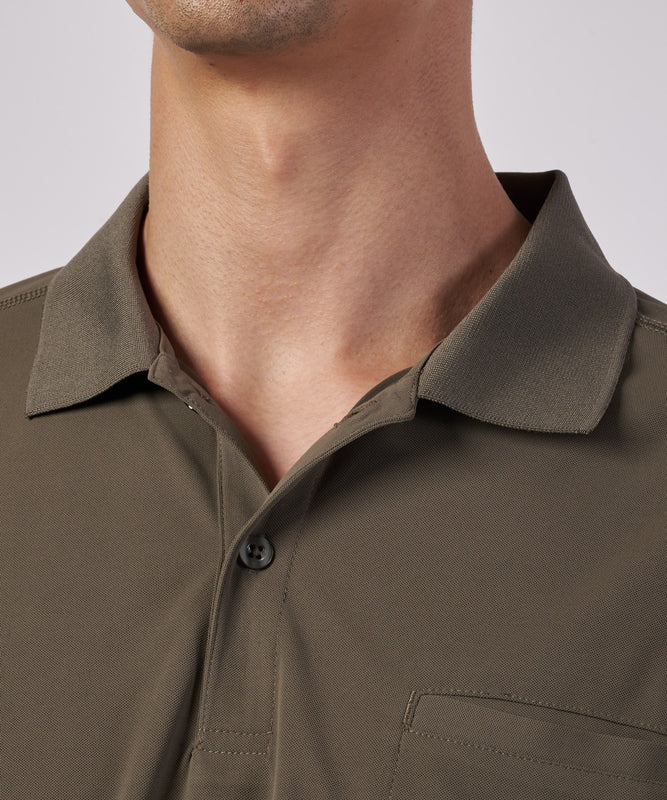 【予約】ポリエステルカノコ 半袖ポロシャツ/POLY PIQUE SS POLO