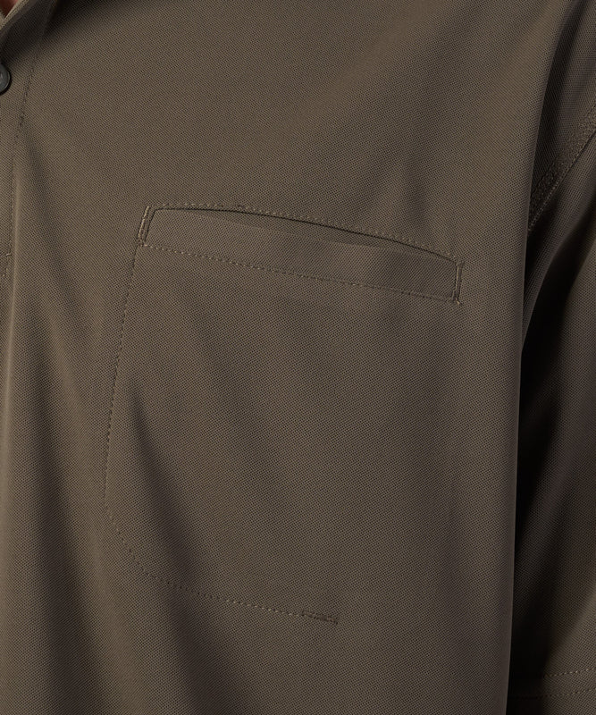 【予約】ポリエステルカノコ 半袖ポロシャツ/POLY PIQUE SS POLO
