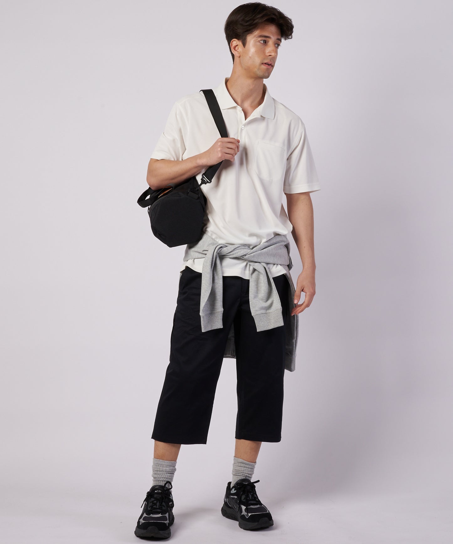 【予約】ポリエステルカノコ 半袖ポロシャツ/POLY PIQUE SS POLO