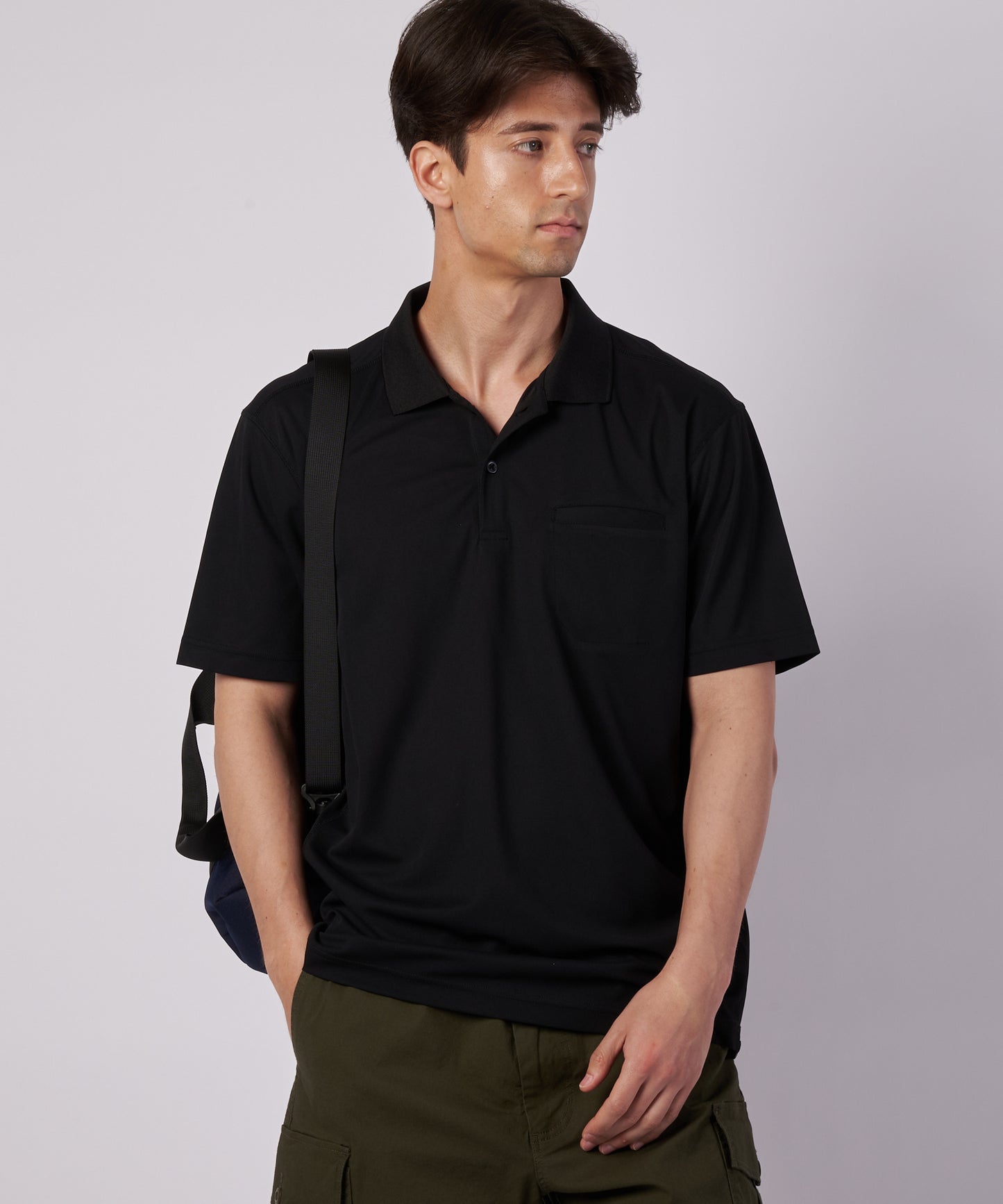 【予約】ポリエステルカノコ 半袖ポロシャツ/POLY PIQUE SS POLO