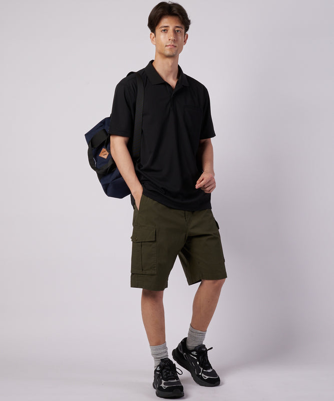 【予約】ポリエステルカノコ 半袖ポロシャツ/POLY PIQUE SS POLO