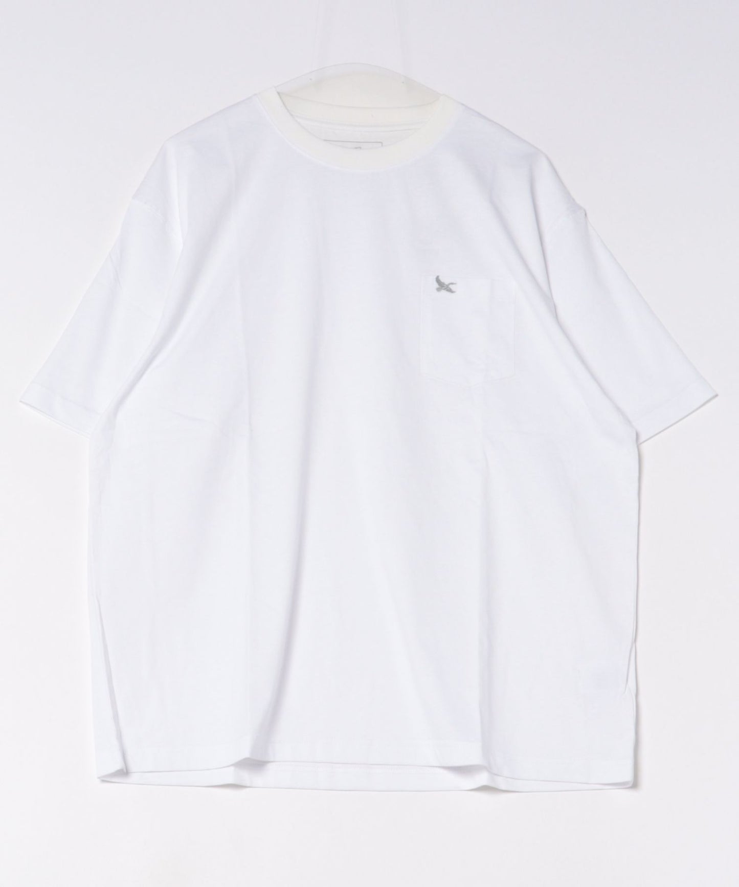 ワンポイント刺しゅう ポケット Tシャツ/ONE POINT EMB PKT TEE